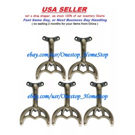 Westinghouse 5 - 52" Antique Brass Ceiling Fan Blade Arms, Replacement Brackets,  Brand NEW
