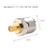 2PCS UHF Connector Female S0239 to SMA-F Adapter RF Coaxial