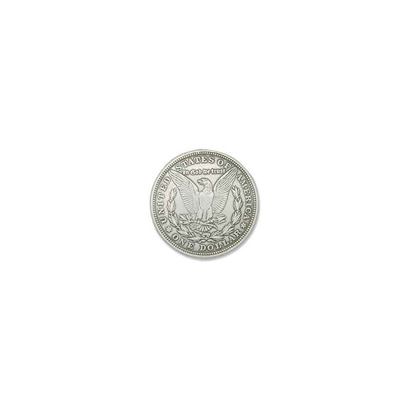 Tandy Leather Factory Concho Silver Screwback 1.375-inch-Morgan Dollar, Other, Multicoloured,