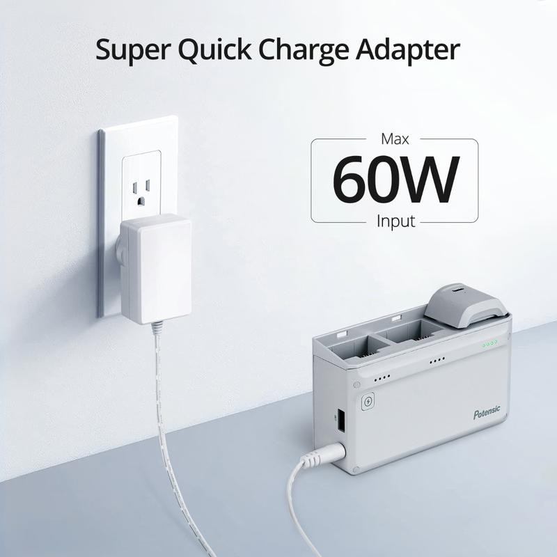 Potensic ATOM SE Parallel Charging Hub, Smart Battery and Super