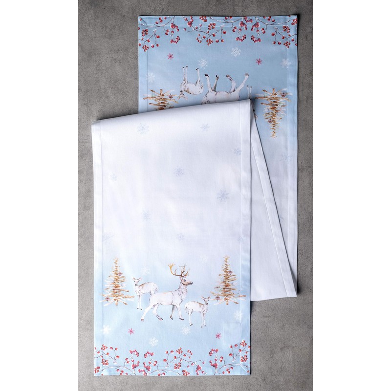 Maison d' Hermine Fairytale Forest 100% Cotton Table Runner Farmhouse
