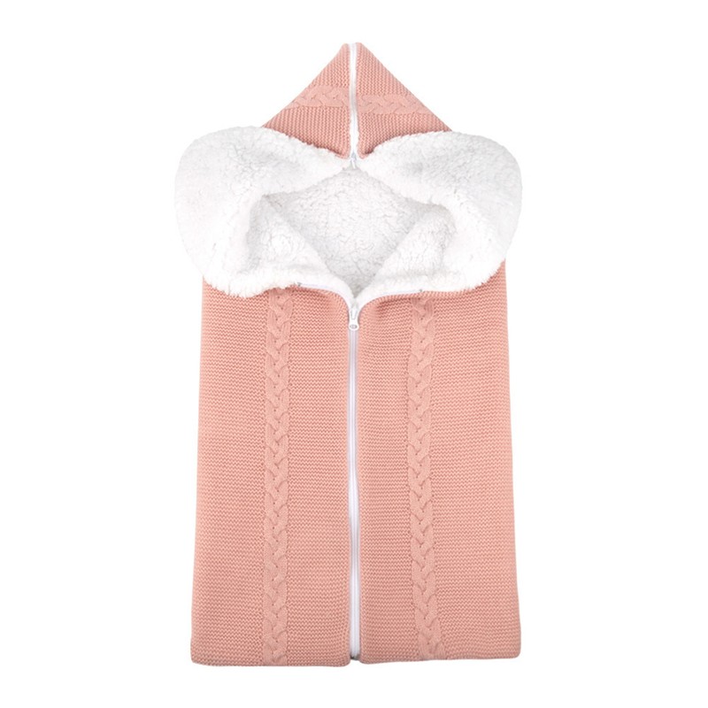 Autumn Winter Baby Warm Blanket Newborn Wrapped Sleeping Bag Stroller
