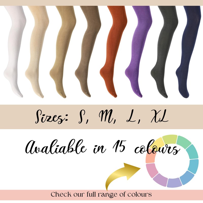 OVISSA Italian Thick Tights for Women Acrylic Wool 180 Denier