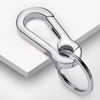 aoozleny 4pcs Keychain Clip Key Ring, Metal Carabiner Clips Keyring