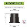 FENCE & DECK RITE Baluster Connectors for 3/4" Metal Balusters,