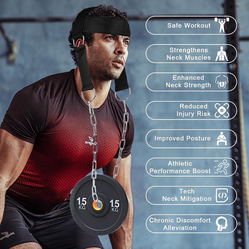 Trendecor Neck Trainer, Neck Trainer, Head Trainer, Men with D