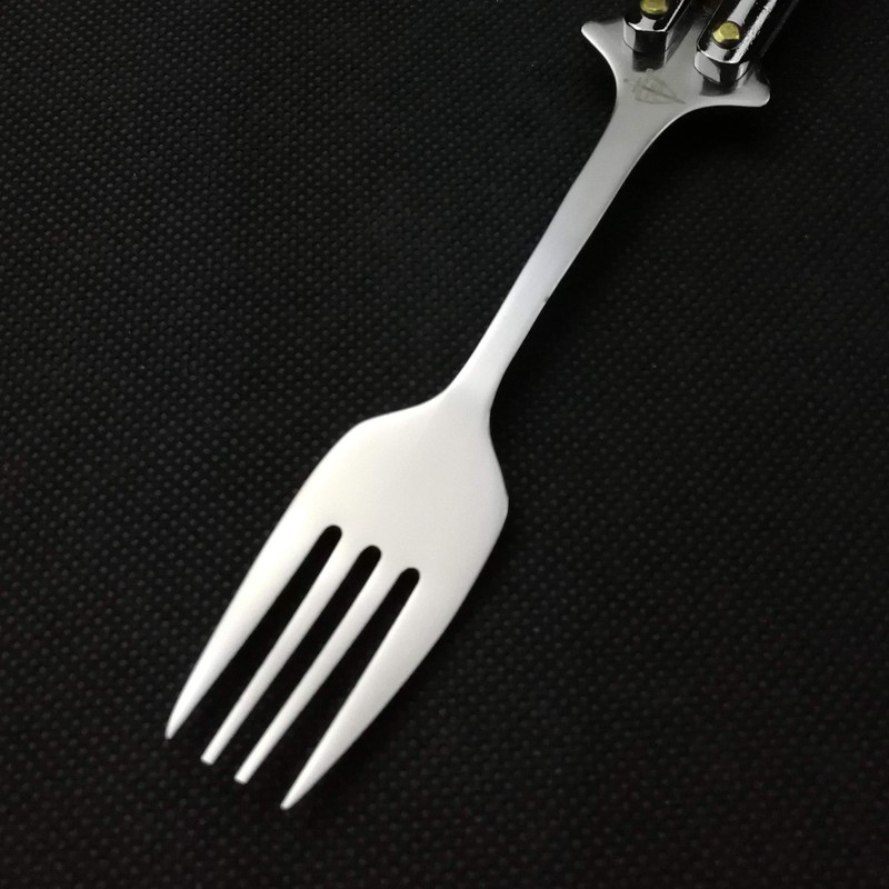P.S Butterfly Fork and Spoon Set for Hunting, Camping and