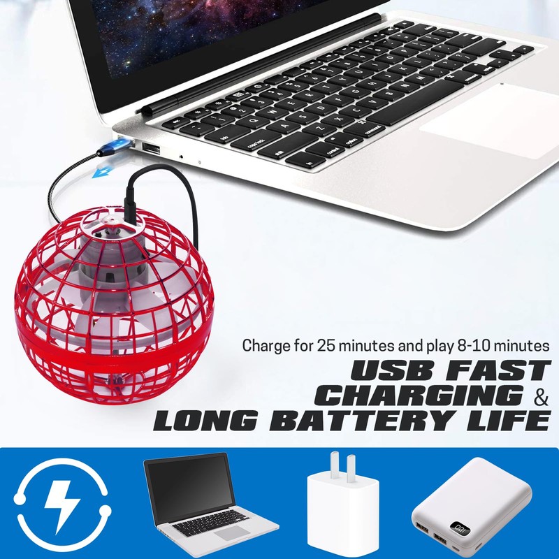 2025 Flying Orb Ball - AI Cool Novelty Gift Galaxy