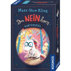 Kosmos 680848 Das NEINhorn - Card Game, The Game to the Well-known Children's Book, Funny Children's Game from 6 Years, for 2 to 6 Players, in Practical Magnetic Box