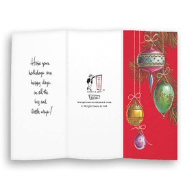 Wright Home & Gift Happy Days Holiday Cash Money Holder Cards | 10 Pack Bulk Set + 10 Envelopes (3.5x6.5)
