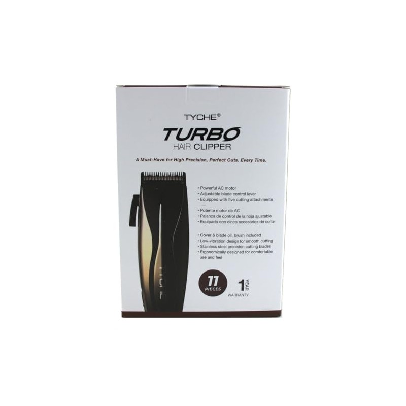 Tyche Turbo Hair Clipper 11 Pieces Kit