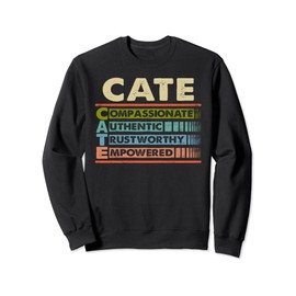 CATE Family Name, CATE Last Name Team Sweatshirt
