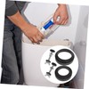 jojofuny 1set Heavy Duty Toilet Tank Bolts Kit Gaskets Toilet