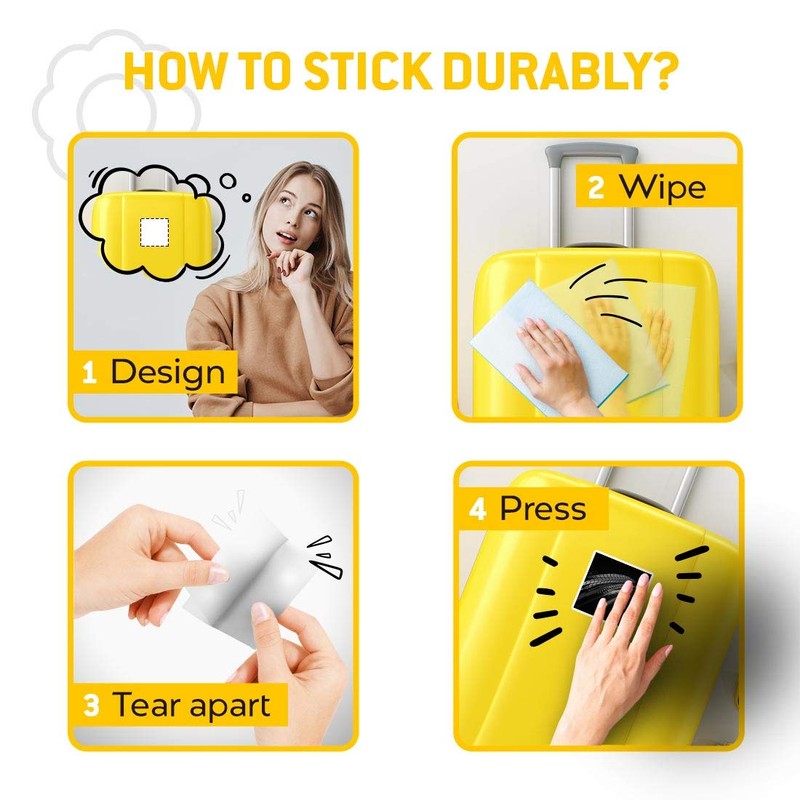 2 x 7.5cm Square Vinyl Stickers - Tyre Marks Race