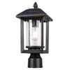 Solar Lamp Post Light, Solar Post Lights Outdoor, Waterproof Anti-Rust