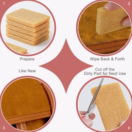 WCIC 9 gomas de goma para cemento, borrador de residuos de pegamento, borrador de limpieza para quitar adhesivos y residuos de papel plástico y más