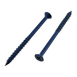 1/4" X 5" Flat Head Phillips Concrete Screws (Pack of 12)