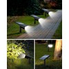 ZOOKKI Solar Spot Lights Outdoor, Solar Lights Outdoor Waterproof IP65,