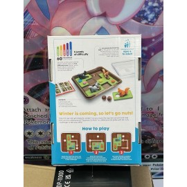 SmartGames Smart Games Squirrels Go Nuts Puzzle Game with 60 Challenges Ages 6+ Years