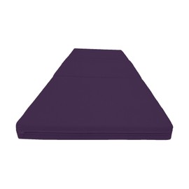 Danfuton Purple Trifold Foam Beds, Shikibuton, Foldable Ottoman Mat Sit Sleep 3x27x75
