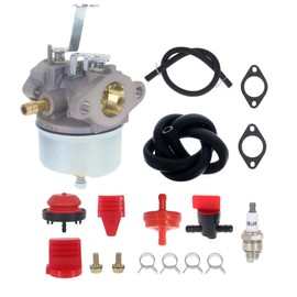 Chacarbtu 632230 Carburetor for Tecumseh H30 H50 H60 HH60 HH70 5&6 HP 4 Cycle Snowblower 632272
