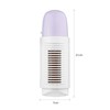 Powerful Household Air Purifier Compact Wall-mounted Odor Cleaner with Nightlight