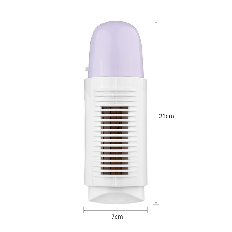 Powerful Household Air Purifier Compact Wall-mounted Odor Cleaner with Nightlight
