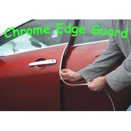 Door Trim PROTECTOR MOLDING TRIM DOOR EDGE GUARDS CHROME