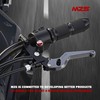 MZS Mirror Hole Plugs Motorcycle Mirrors Blanking Cover Caps Universal