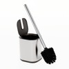 Home Zone Living Toilet Brush with Stainless Steel Handle and