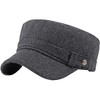 White Fang CZ136 Military Hat, Work Cap, Stylish, Stylish, Simple,