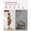 VASAGLE Solid Wood Coat Rack, Free Standing Tree-Shaped Coat Rack