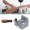 Aluminum Alloy 90 Degree Right Angle Clamp Single Handle Corner