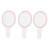 Gatuida 3pcs Blank Writing Scoreboard for Judges Erasable Voting Board