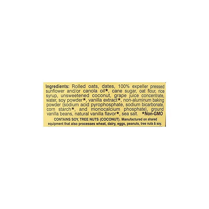 Laura's Wholesome Junk Food, Vanilla Breakfast Bite-lettes, 7 Ounce (Pack
