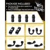 RENO 6AN Fuel Line Kit, 6AN Fuel Line Fittings PTFE