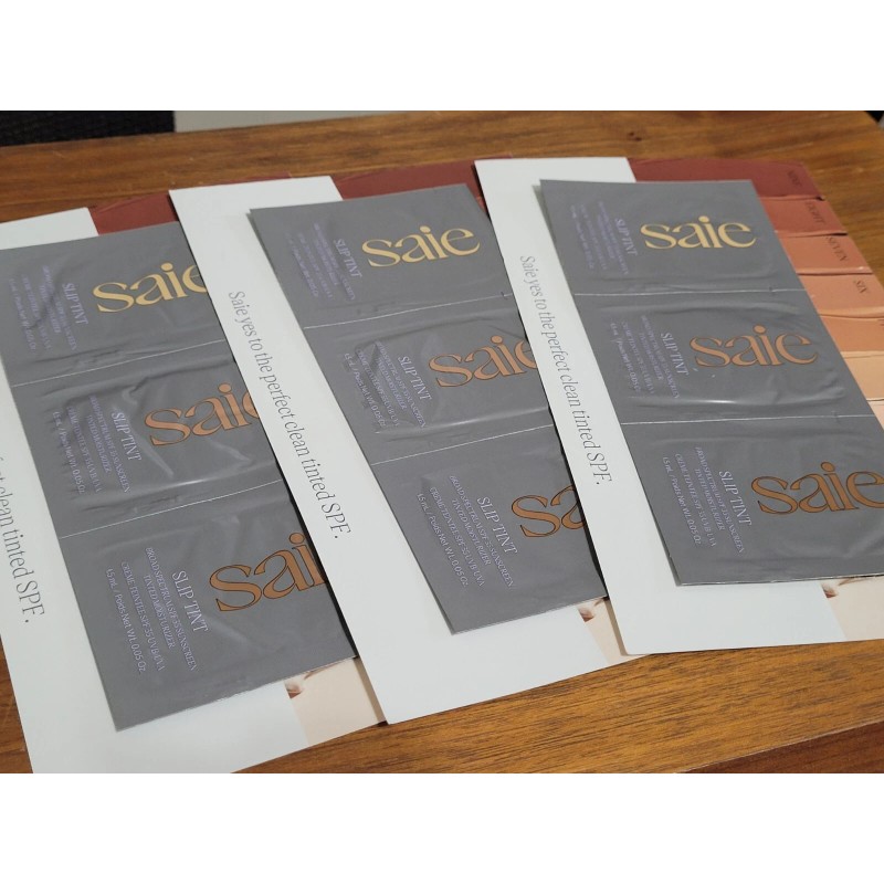 Saie Lot Of 3 Saie Slip Tint Tinted Moisturizer With