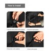 KAKKOII 2 Layer Small Cargo Net,Cargo Storage Pocket Net, Mesh
