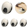 4PCS Metal Desk Grommets 60mm – Zinc Alloy Cable Hole