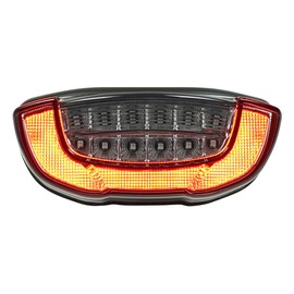 Integrated Sequential LED Tail Lights Smoked Lens for Honda CBR650R CB650R 2019-2023