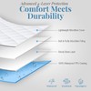 Acrali Home Quilted Waterproof Small Double Mattress Protector, 4-Layer Super