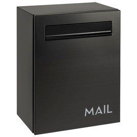 Wall-Mounted Modern Locking Mailbox from Bailey Boxes: Enhance Your Home with The Franklin - 15.75" H x 11.75" W x 7.5" D. Elevate Your Space with This Stylish and Secure Addition.