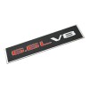 Emblema V8 De Metal Para Gmc Sierra Chevy Silverado2021 Negro