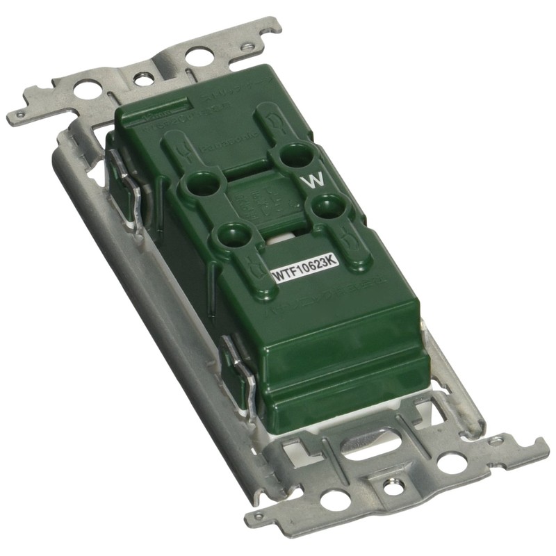 Panasonic Cosmo Series WTF10623WK Wide 21 Embedded Recessed Double Outlet