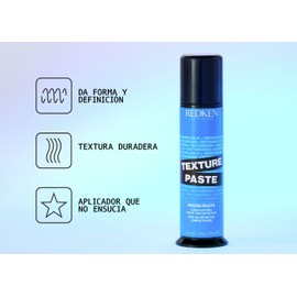 REDKEN Texturising paste for all hair types, flexible malleable medium hold, with wheat protein, texture, 1 x 75 ml