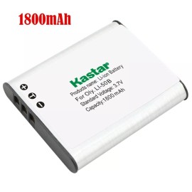 For Olympus 1x Kastar Battery for Olympus Li-50B Tough TG-820 iHS TG-830 iHS VH-410 VH-515
