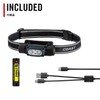 Coast WPH30R LED Headlamp, Maximum Luminous Flux, 1000 lm, Waterproof,