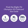NorthShore Champion XD, 35 x 47, 51 oz., Washable Underpad,