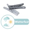 Laguelle 80 Plastic Clothes Pegs, Durable and Reusable, Ideal for