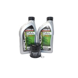 Kawasaki 2006-2022 Kawasaki Ninja 650 650R EX650 OEM Full Synthetic Oil Change Kit KAW112